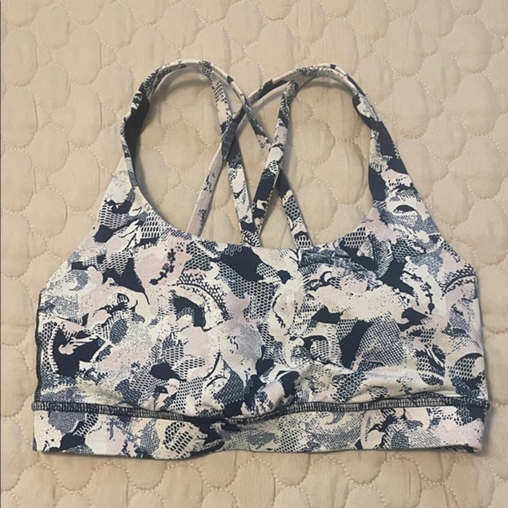 Lululemon Women's Patterned Sports Bra